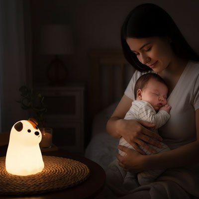 Veilleuse bébé mignon