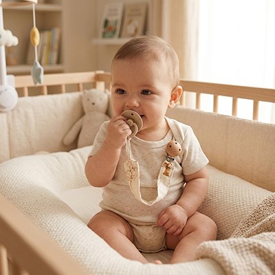 Attache tetine bébé