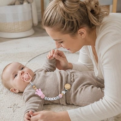 Attache tétine bébé