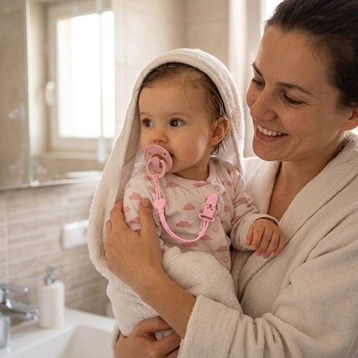 Attache tetine pour bébé