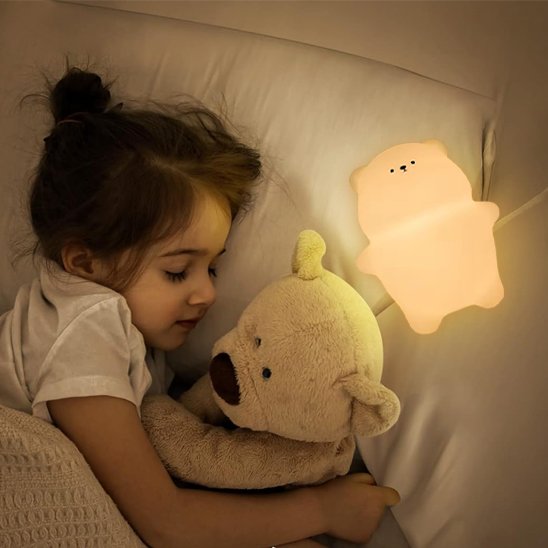 Bebe veilleuse ours