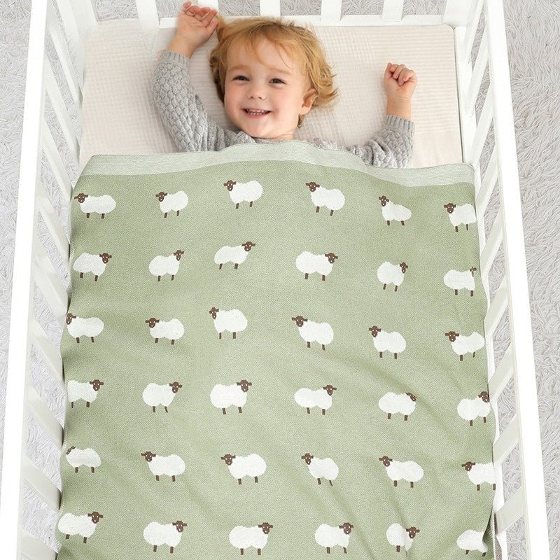 Couverture bébé | Petit mouton - Univers Bébé Doux