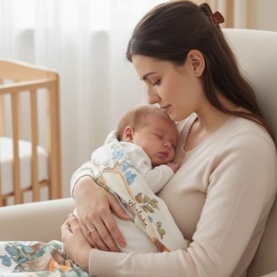 Couverture bébé | Printanière - Univers Bébé Doux