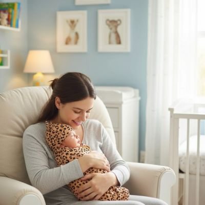 Couverture d'emmaillotage | Serein Nuit - Univers Bébé Doux