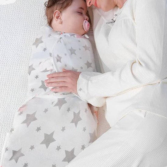 Couverture emmaillotage | Coton Naturel - Univers Bébé Doux