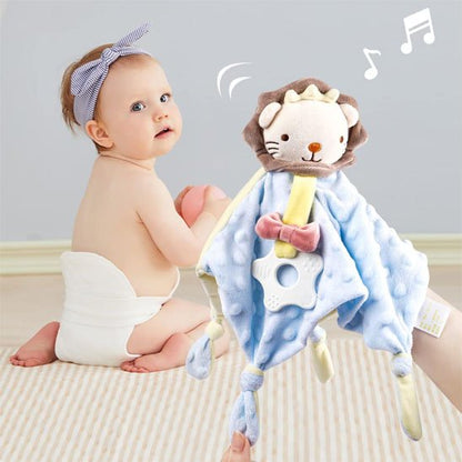 Doudou bebe lion avec le bébé