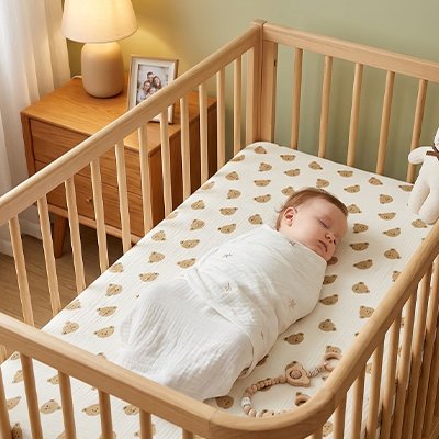 Drap housse lit pour bébé 