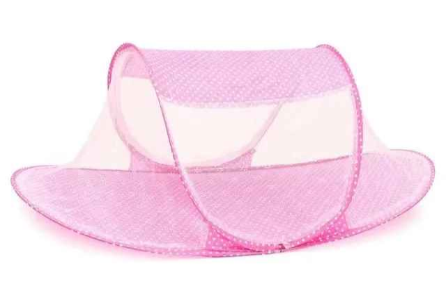 lit moustiquaire bebe rose