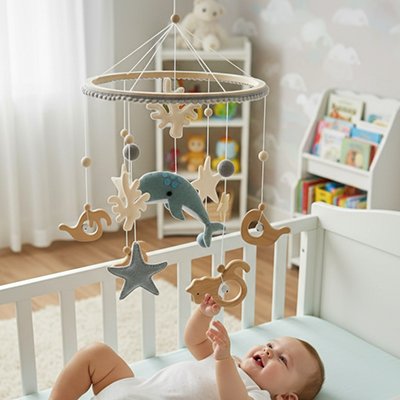 Mobile bebe dauphin