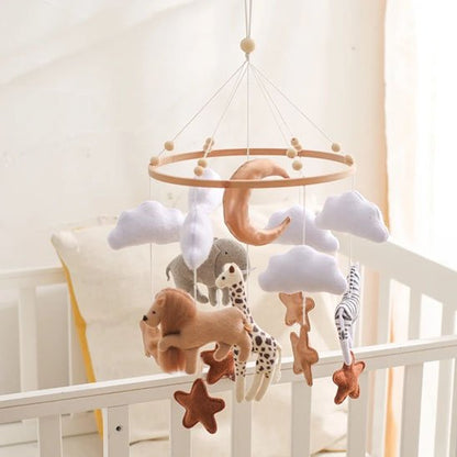 Mobile bebe en bois