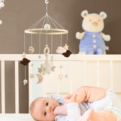 Mobile bebe en bois