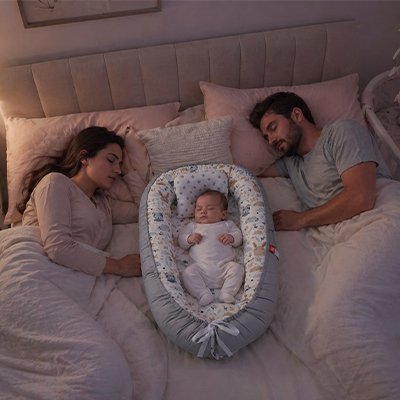 Réducteur de lit pour bebe rassurant