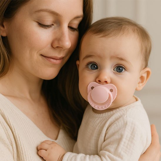 Tétine bébé maman