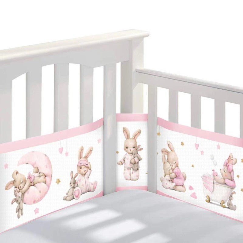 Tour de lit bébé | Respirant petitLapin - Univers Bébé Doux