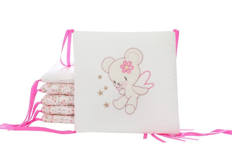 Tour de lit petit ange blanc
