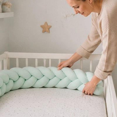Tresse de lit vert