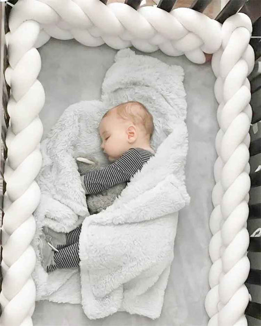 tresse de lit blanc