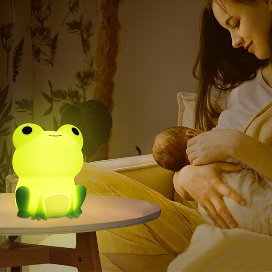 Veilleuse bébé grenouille