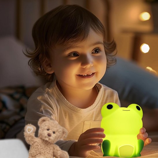 Veilleuse bébé grenouille 