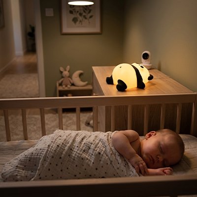Veilleuse bébé banda couché