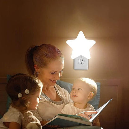 Veilleuse bébé forme étoile