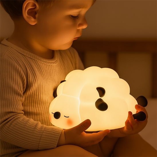 Veilleuse bébé mouton
