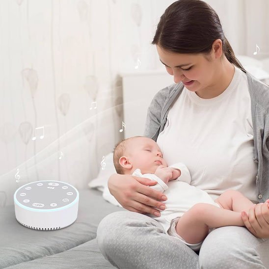 Veilleuse bruit blanc bébé maman
