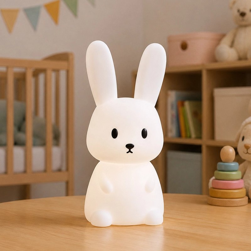 Veilleuse lapin banc
