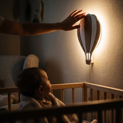 Veilleuse murale pour bébé