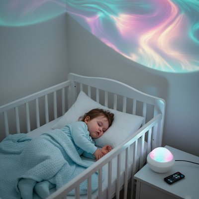 Veilleuse projection bebe