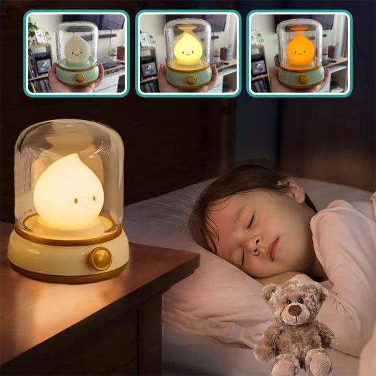 veilleuse bébé flame